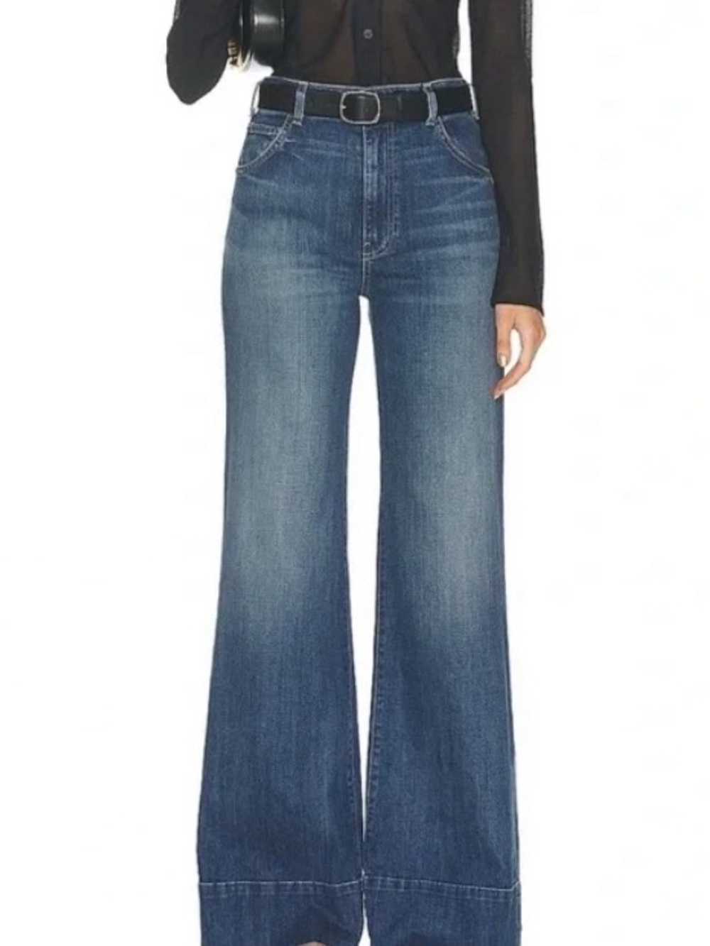 Nili Lotan Nadege Wide-Leg Jeans Size 29